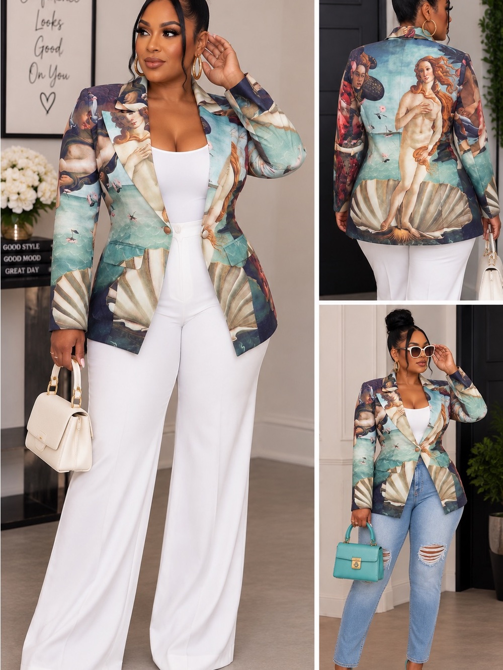 Ancient Art Blazer - Picture 2 of 9